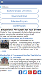 Mobile Screenshot of education-gov.com
