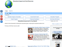Tablet Screenshot of education-gov.com